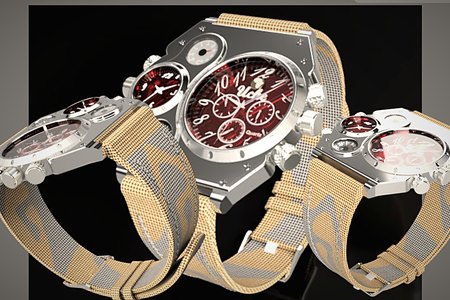 Camouflage band detail