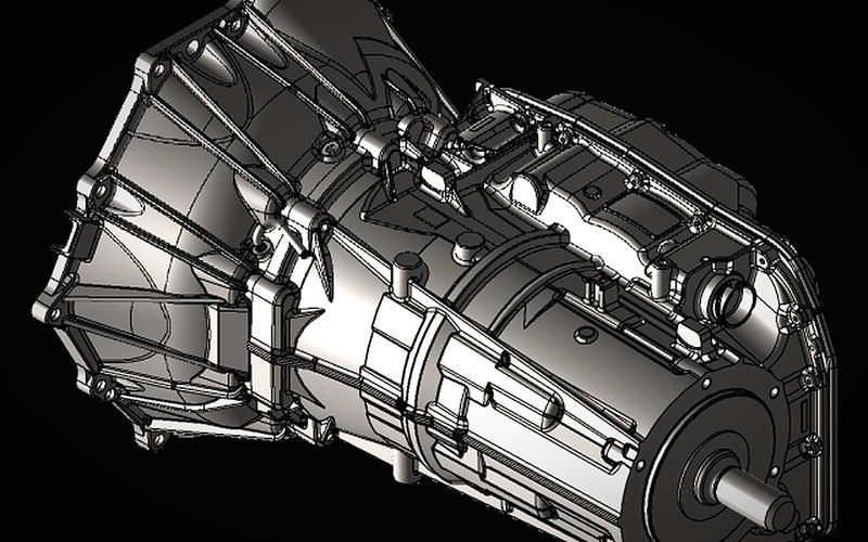 Transmission assembly model
