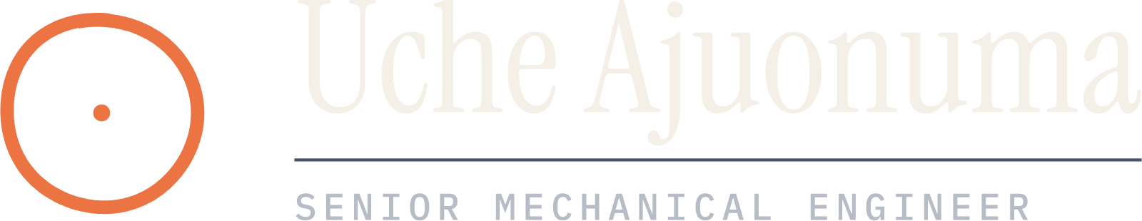 Horizontal logo reversed out of a dark background